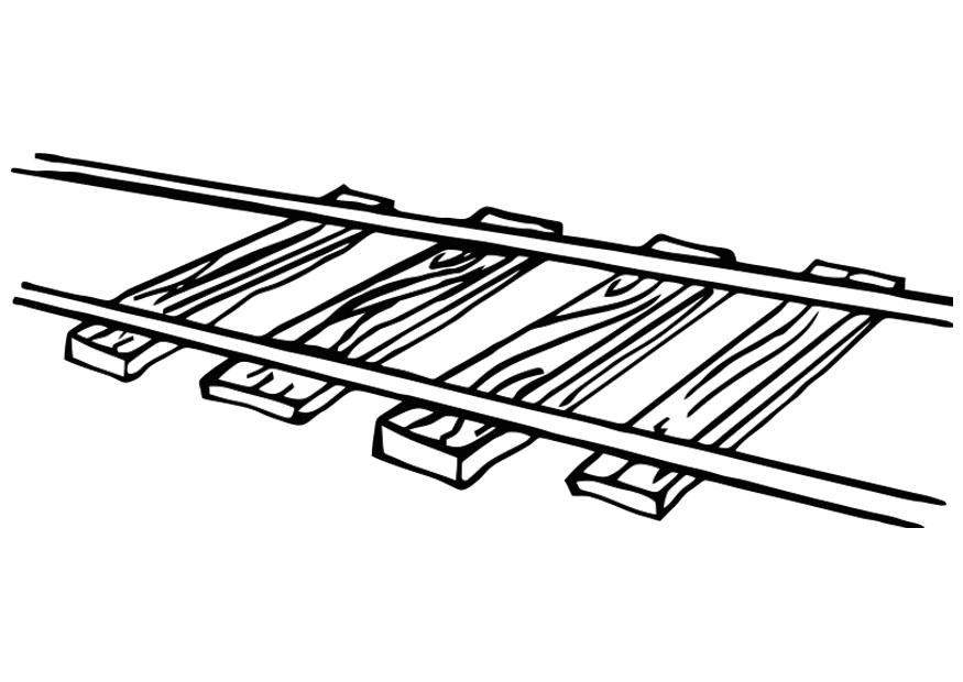 eisenbahnschienen Malvorlage eisenbahnschienen