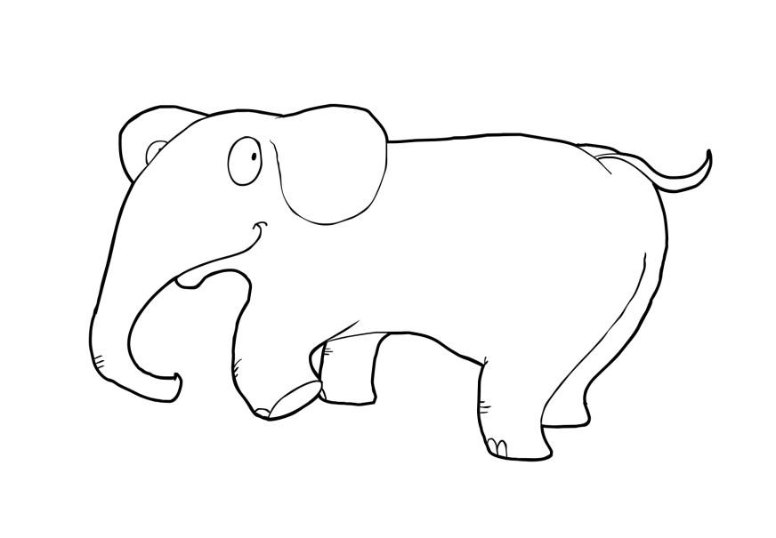elefant Malvorlage elefant