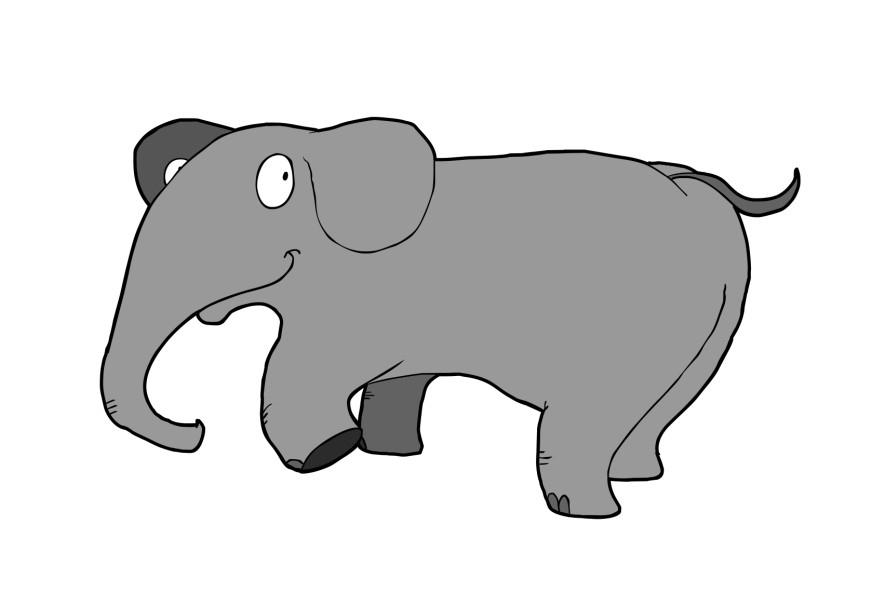 Bild elefant