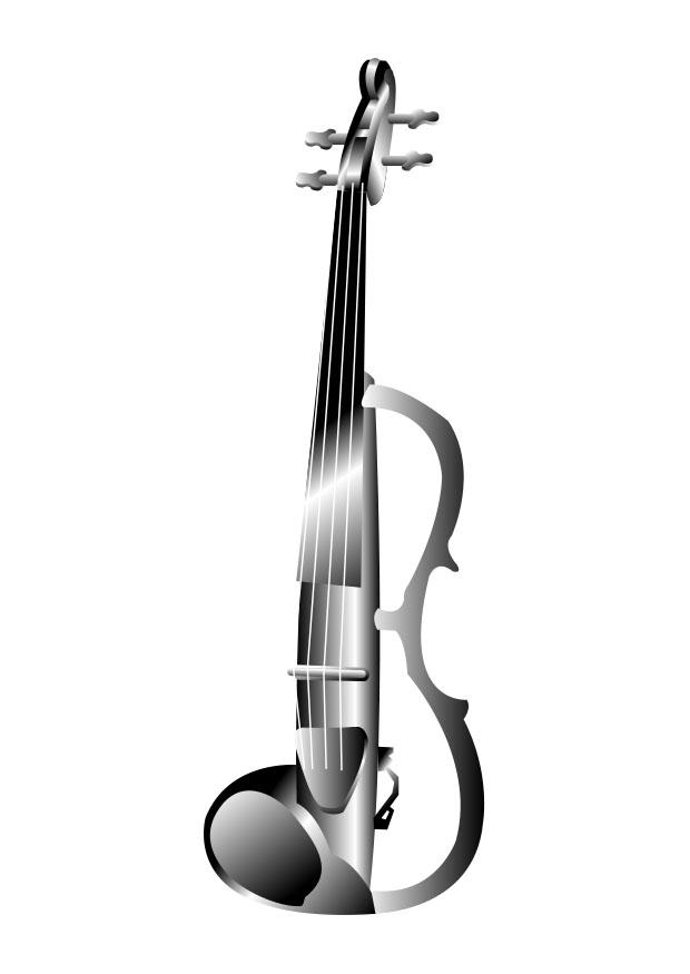 elektrische violine Malvorlage elektrische violine