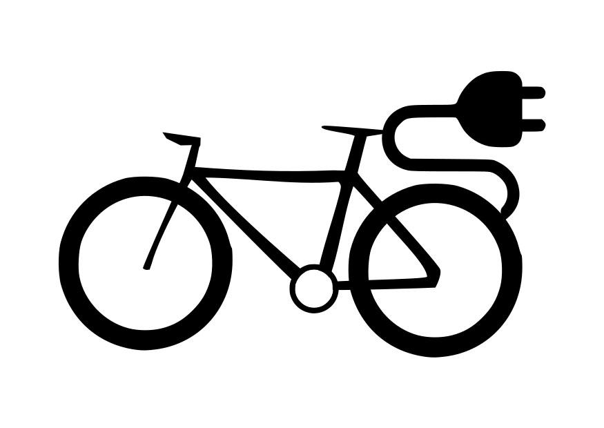 elektrisches fahrrad Malvorlage elektrisches fahrrad