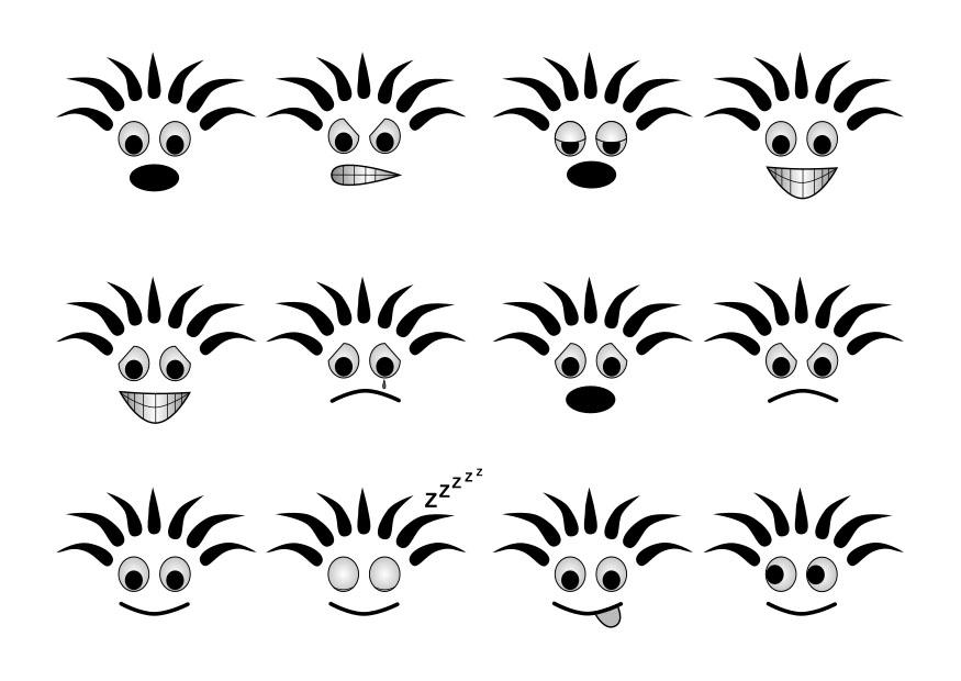 emotionen Malvorlage emotionen