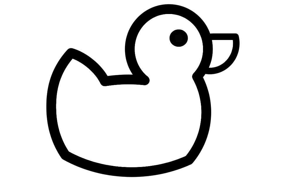 ente Malvorlage ente