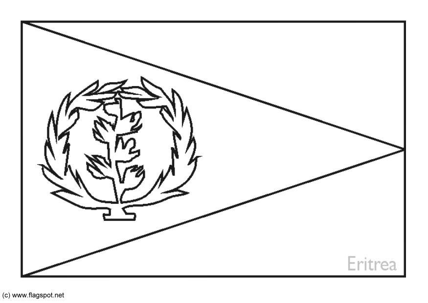 eritrea Malvorlage eritrea