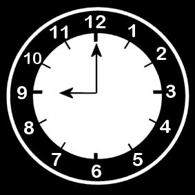 es ist 9 uhr Malvorlage es ist 9 uhr
