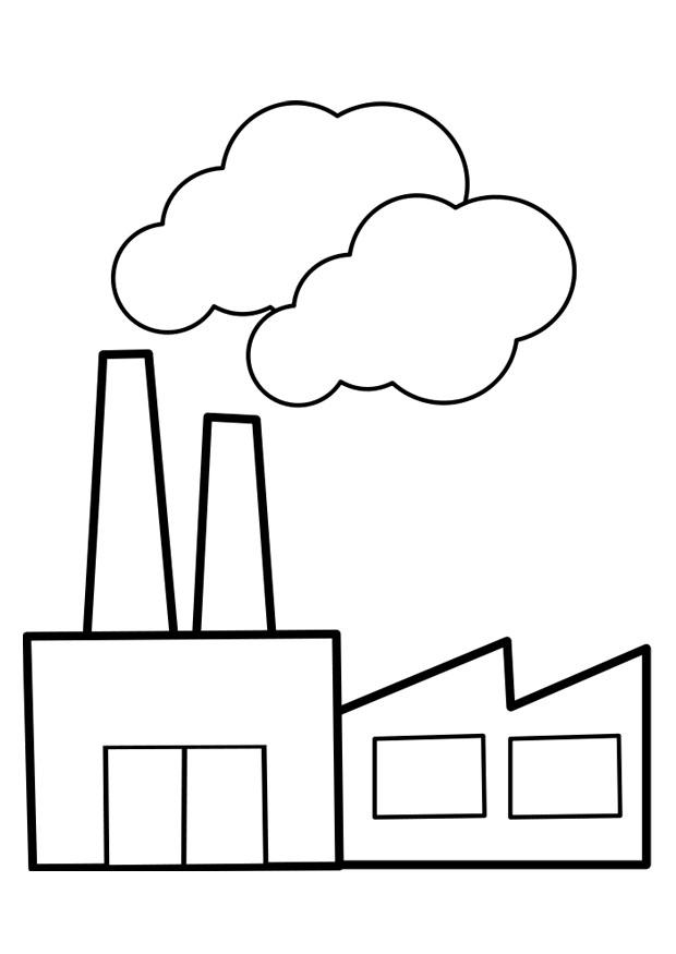 fabrik Malvorlage fabrik