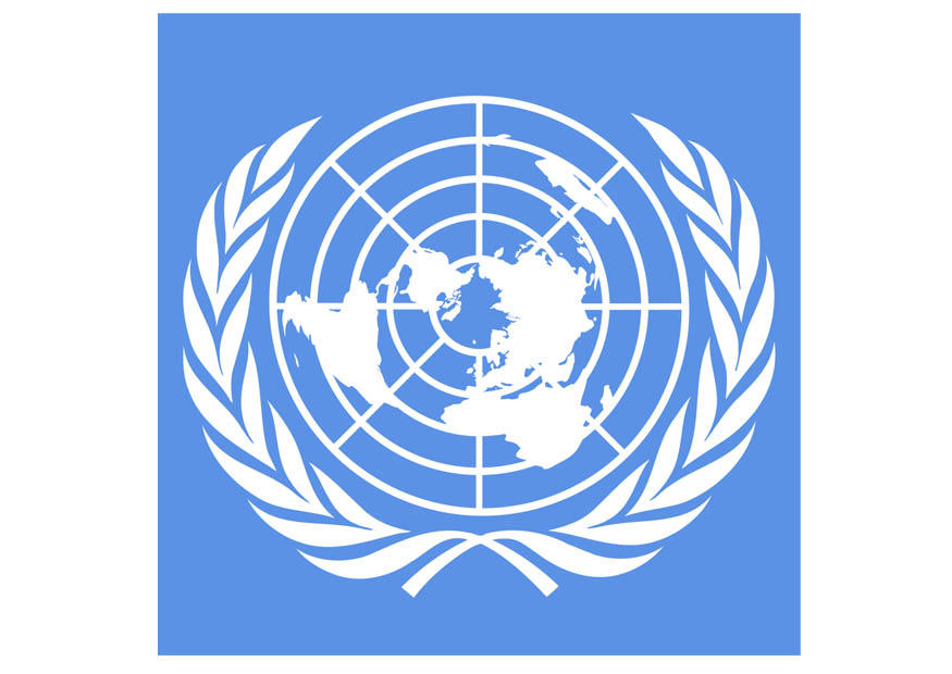 fahne der vereinten nationen Bild fahne der vereinten nationen