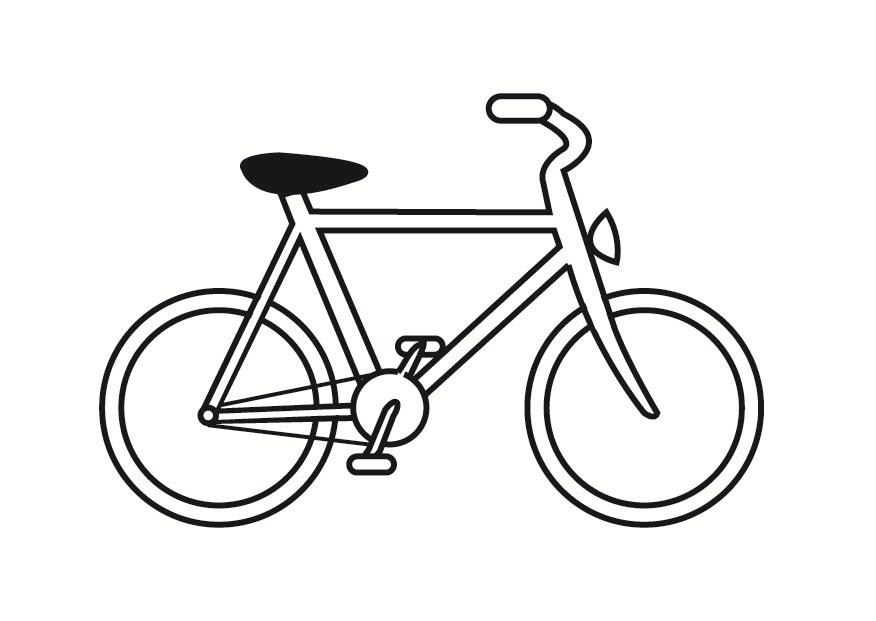fahrrad Malvorlage fahrrad