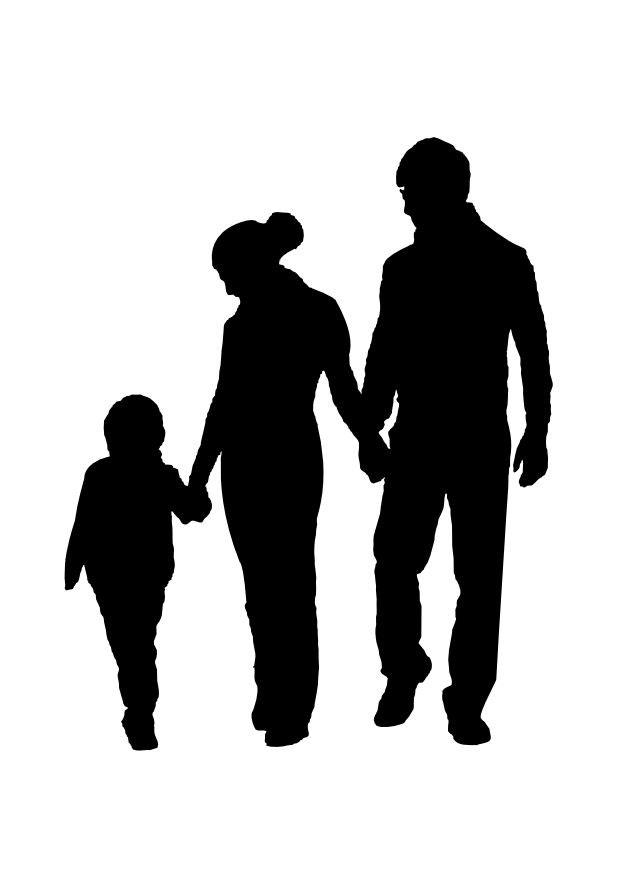 Malvorlage familie