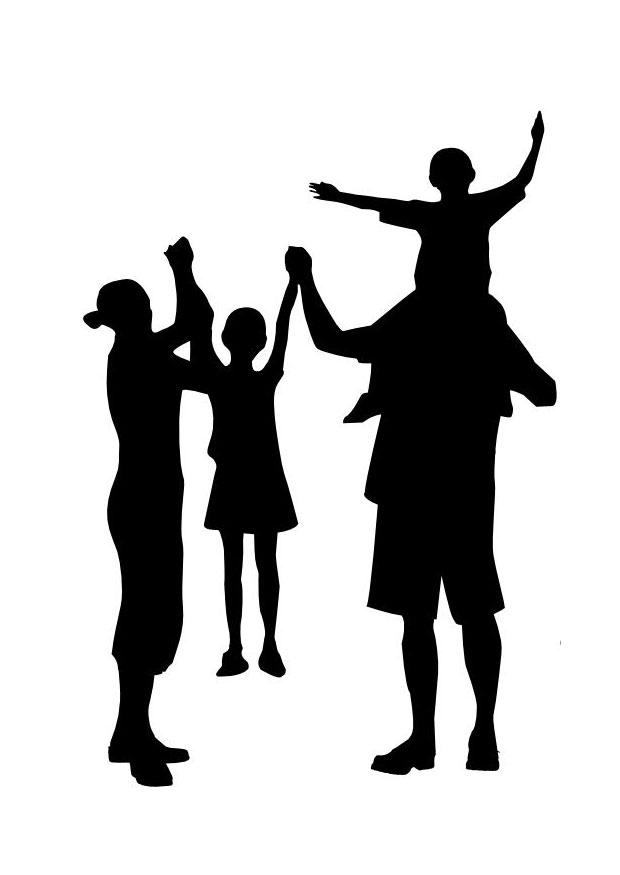 Malvorlage familie