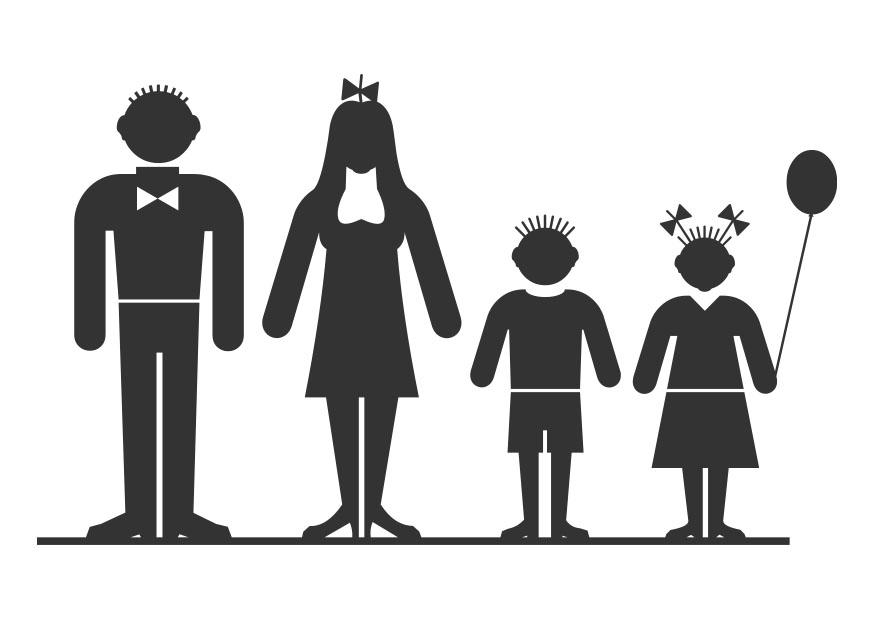 familie Malvorlage familie