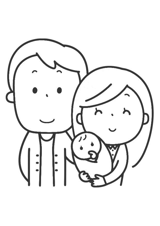 familie Malvorlage familie