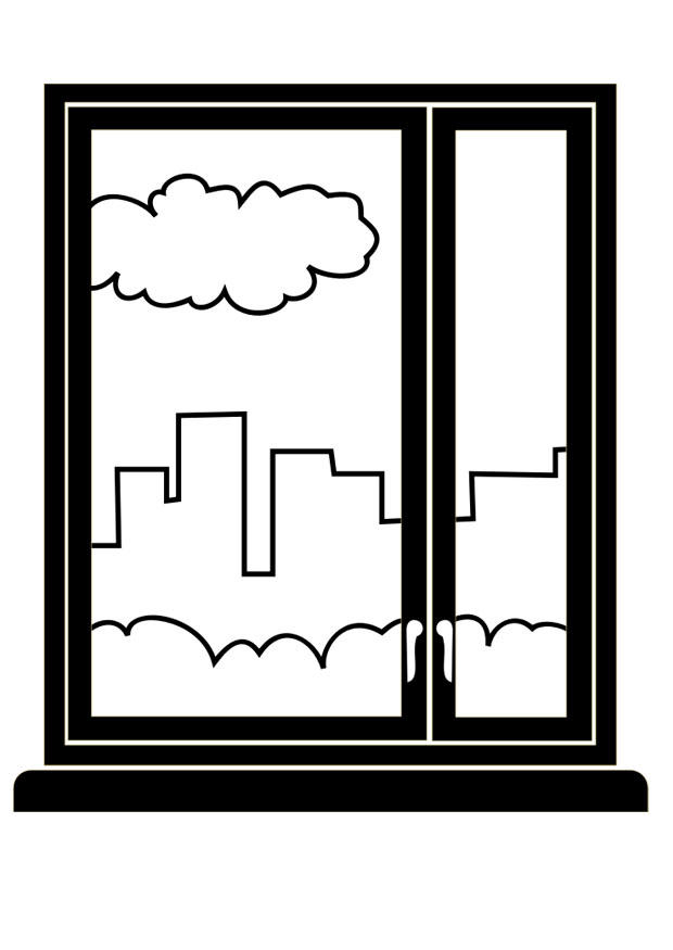 fenster Malvorlage fenster