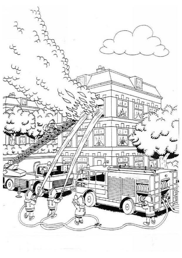 feuer Malvorlage feuer