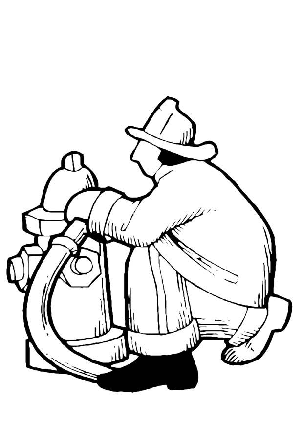 feuerwehrmann Malvorlage feuerwehrmann