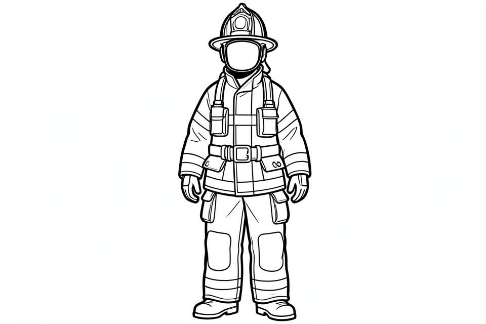 feuerwehrmann Malvorlage feuerwehrmann