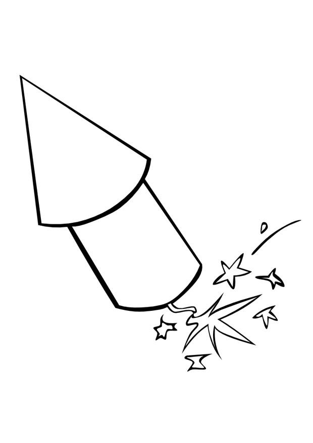 feuerwerk Malvorlage feuerwerk