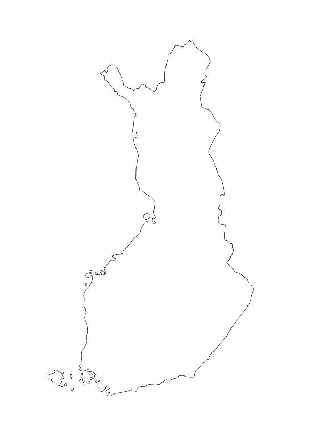 finnland Malvorlage finnland