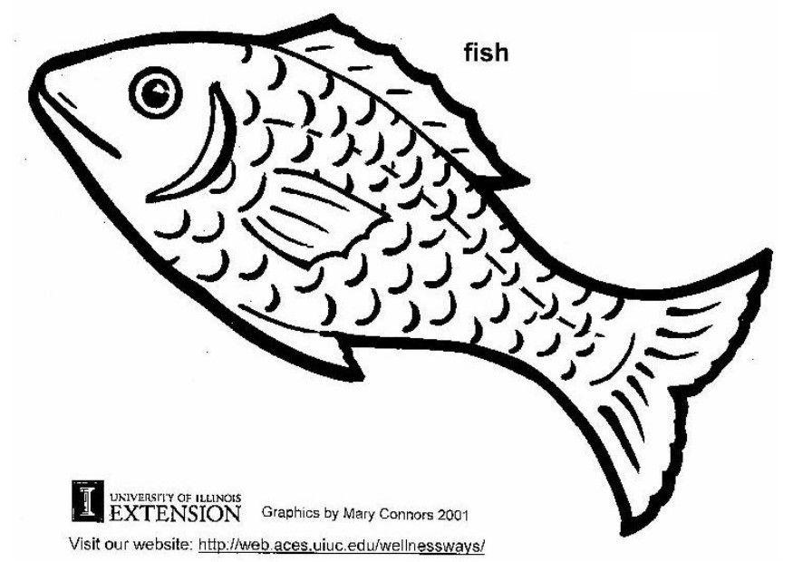 fisch Malvorlage fisch