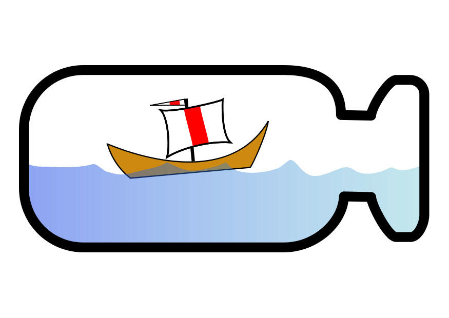 flaschenschiff Bild flaschenschiff