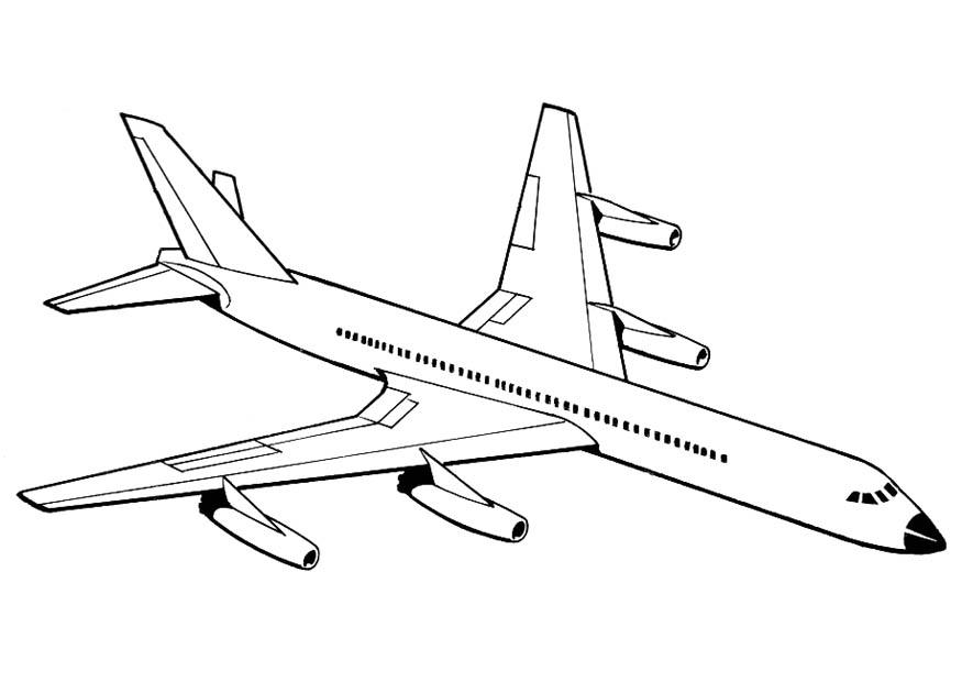 flugzeug Malvorlage flugzeug