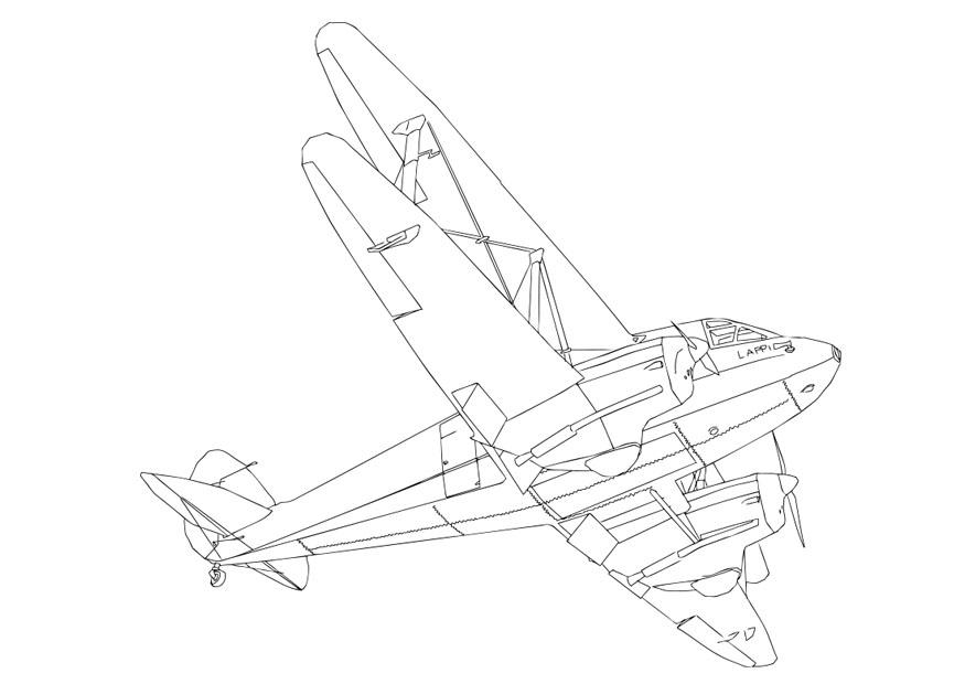 flugzeug Malvorlage flugzeug