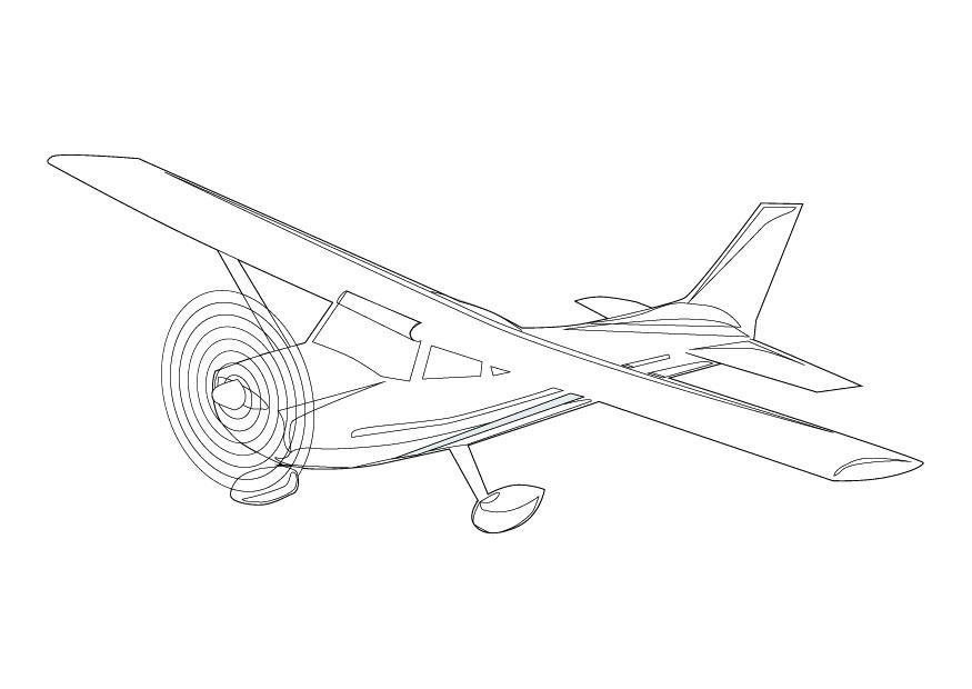 flugzeug Malvorlage flugzeug