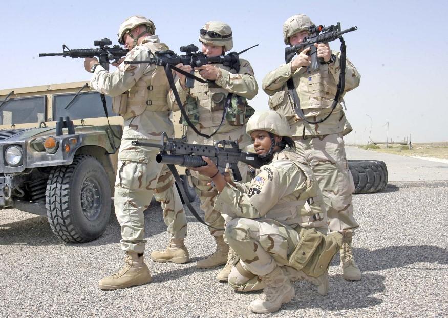 Foto amerikanische armeepropaganda