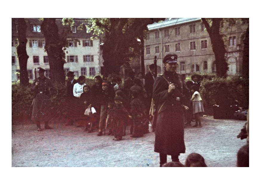 Foto deportation von romas
