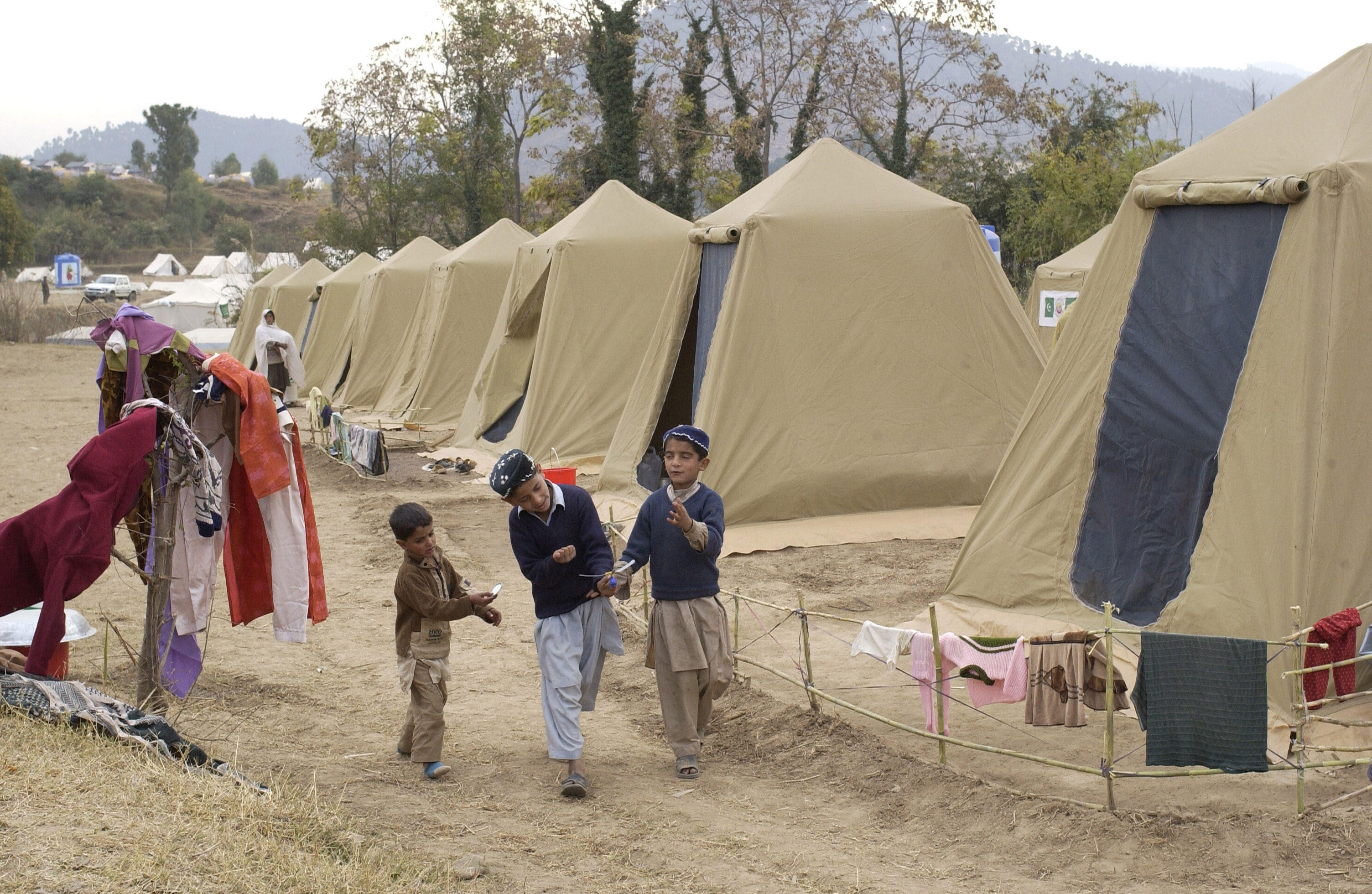Foto flA¼chtlingslager - pakistan