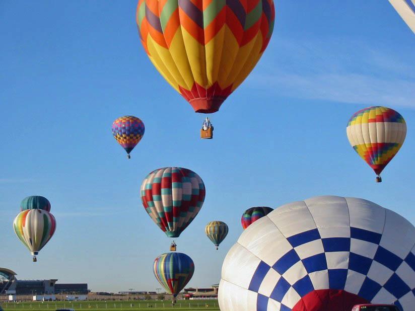 Foto heissluftballons