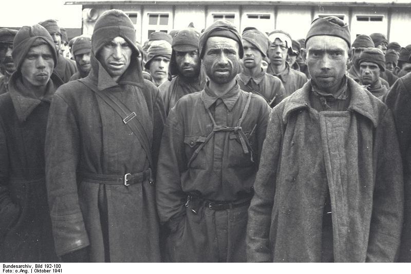 Foto konzentrationslager mauthausen - russische kriegsgefangene