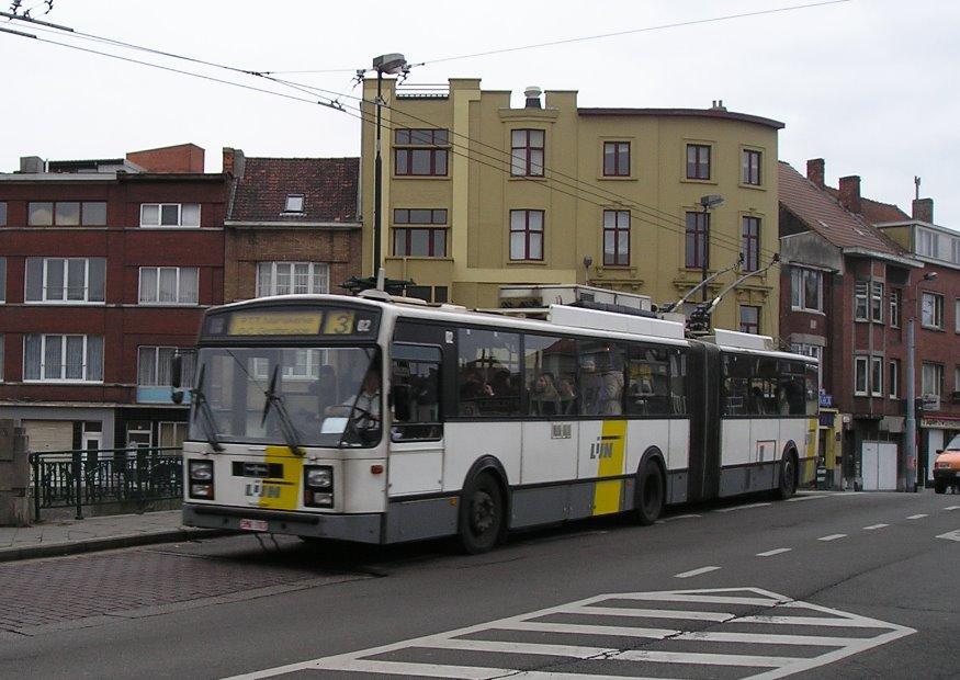 Foto omnibus, gent, belgien
