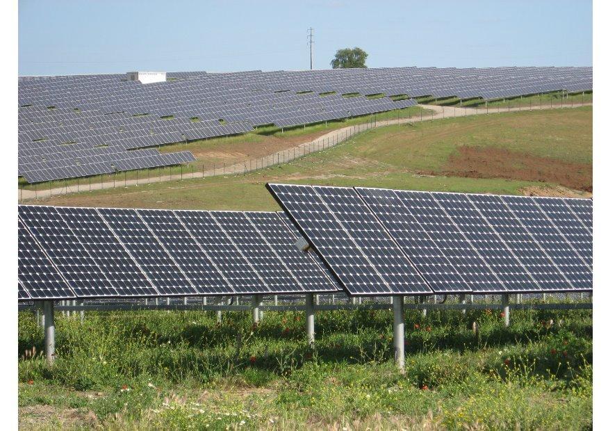 Foto solarzellenplatten