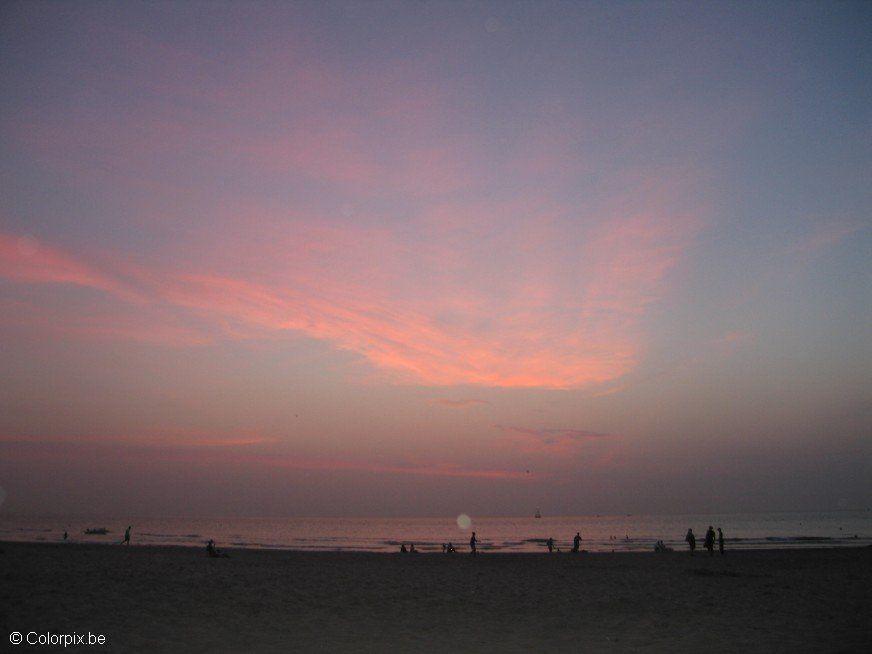 Foto sonnenuntergang