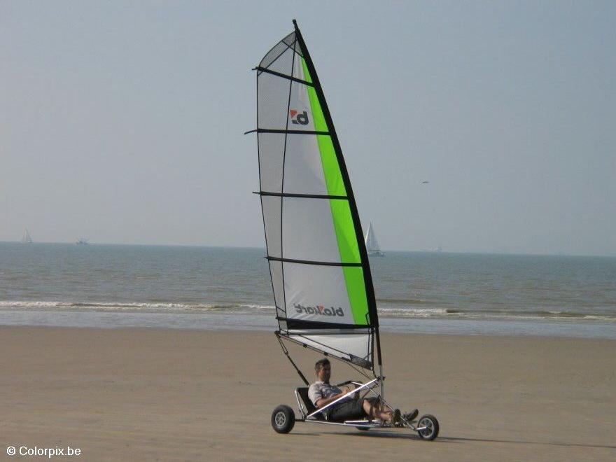 Foto strandsegeln