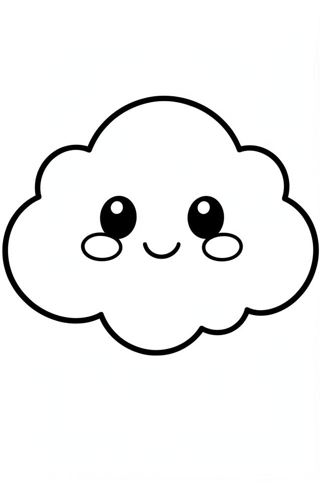 frA¶hliche wolke Malvorlage frA¶hliche wolke