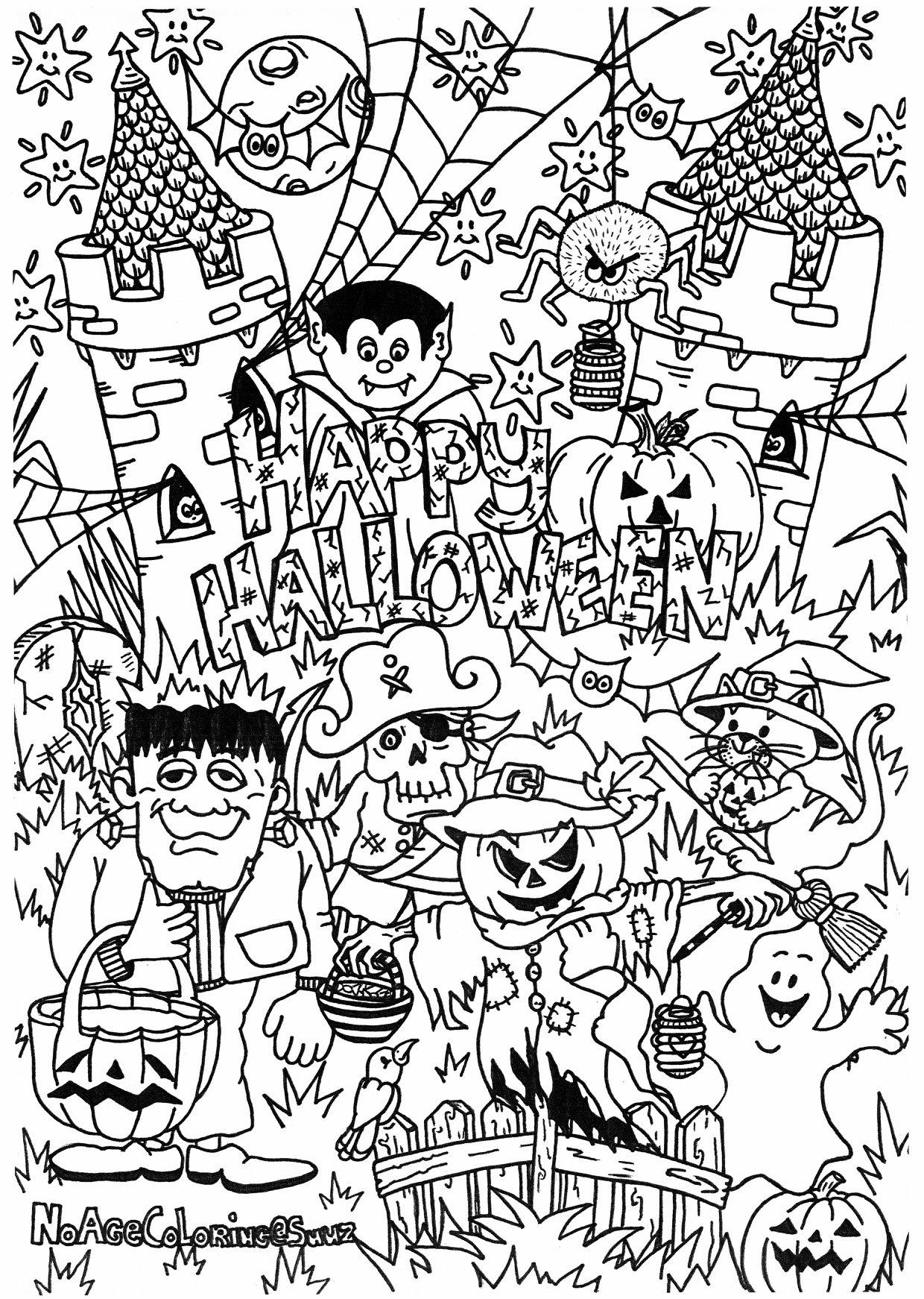 frA¶hliches halloween Malvorlage frA¶hliches halloween