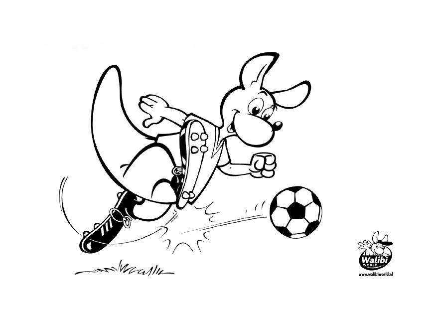 fussball Malvorlage fussball