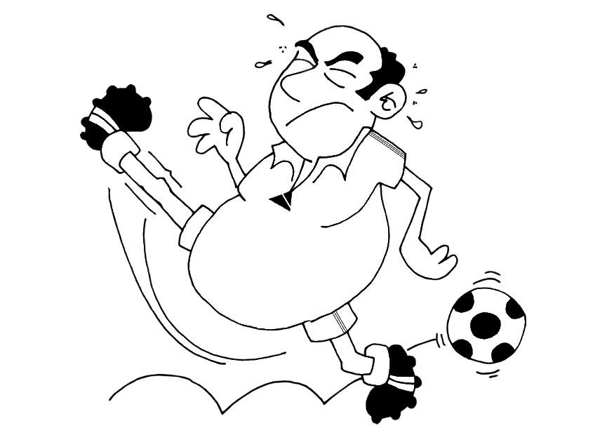 fussball Malvorlage fussball