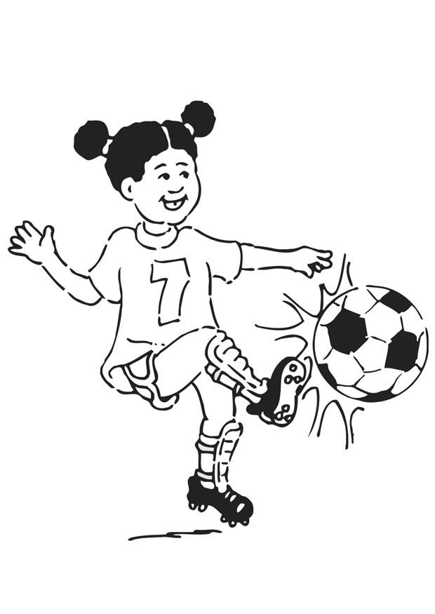 fussball spielen Malvorlage fussball spielen
