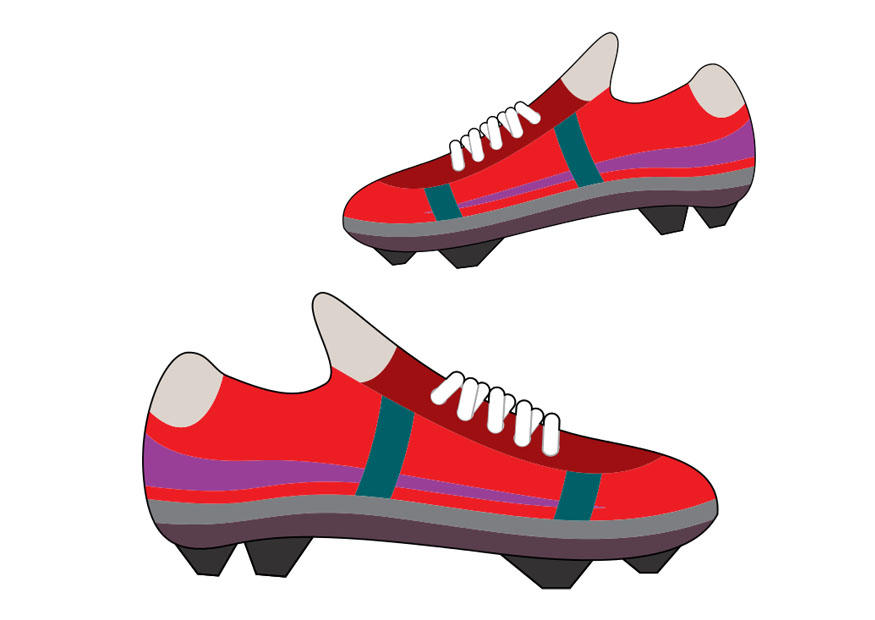 Bild fuAŸballschuhe