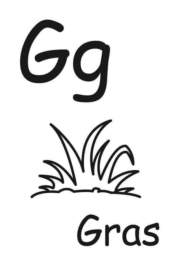 g Malvorlage g