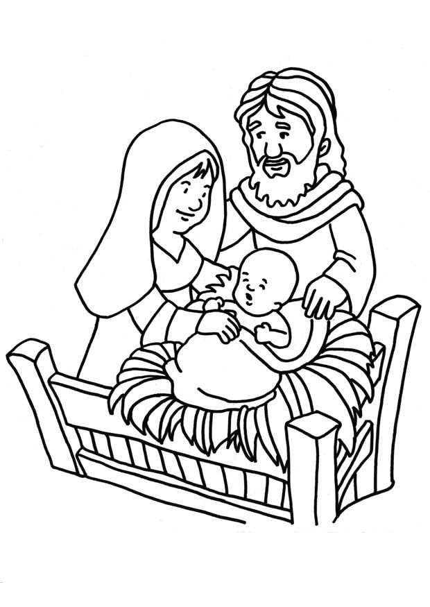 geburt jesus Malvorlage geburt jesus