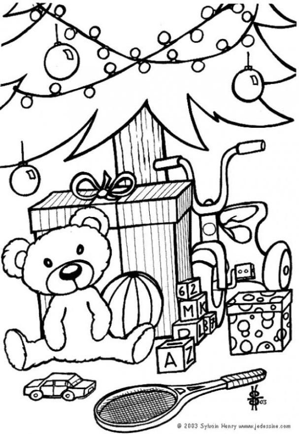 geschenke unter dem weihnachtsbaum Malvorlage geschenke unter dem weihnachtsbaum