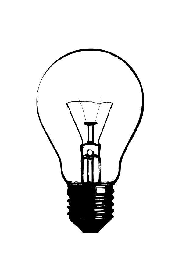 glA¼hlampe Malvorlage glA¼hlampe