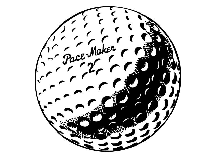 golfball Malvorlage golfball