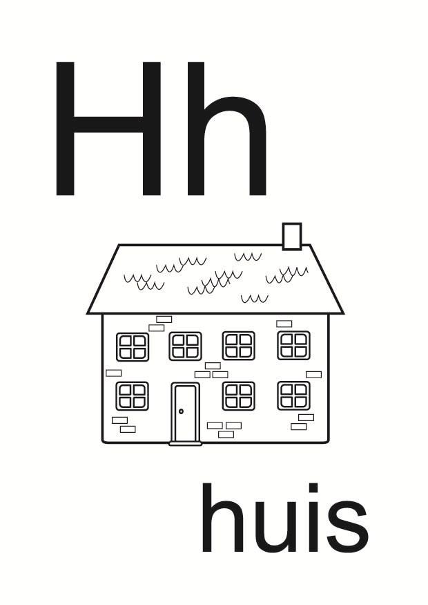 h Malvorlage h