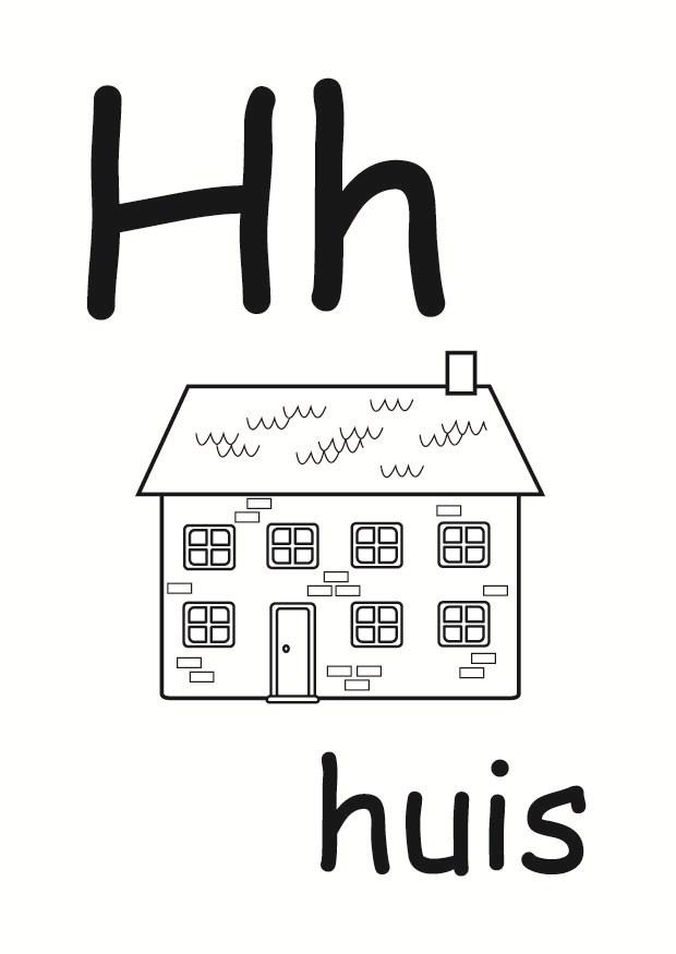 h Malvorlage h