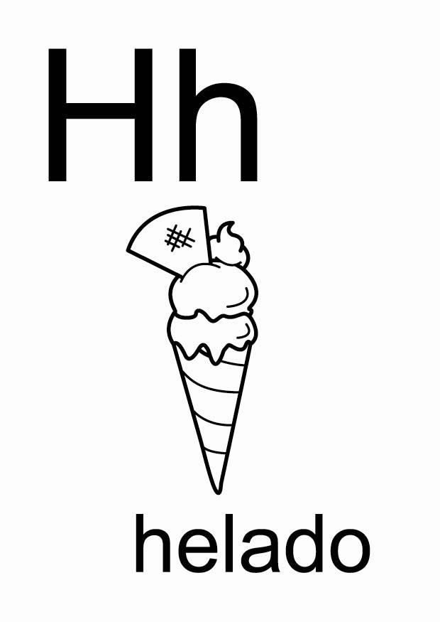 h Malvorlage h